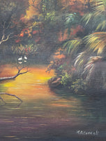 Mary Ann Carroll (1940 - 2019) is an American landscape artist from Sandersville, Georgia and one
