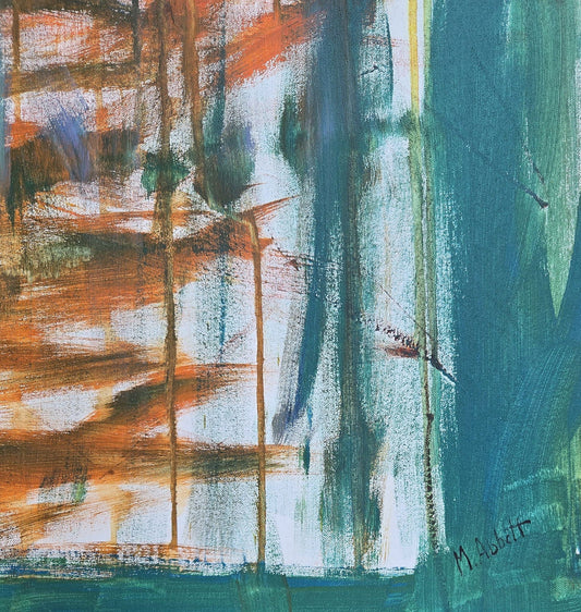 Mary Lee Abbott was an American artist, known as a member of the New York School of abstract express - MJ Auction Gallery - Painting