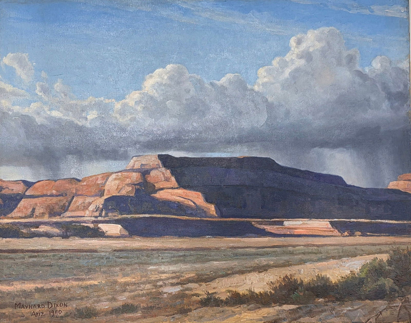 Maynard Dixon was an American artist. He was known for his paintings, and his body of work focused - MJ Auction Gallery - Painting