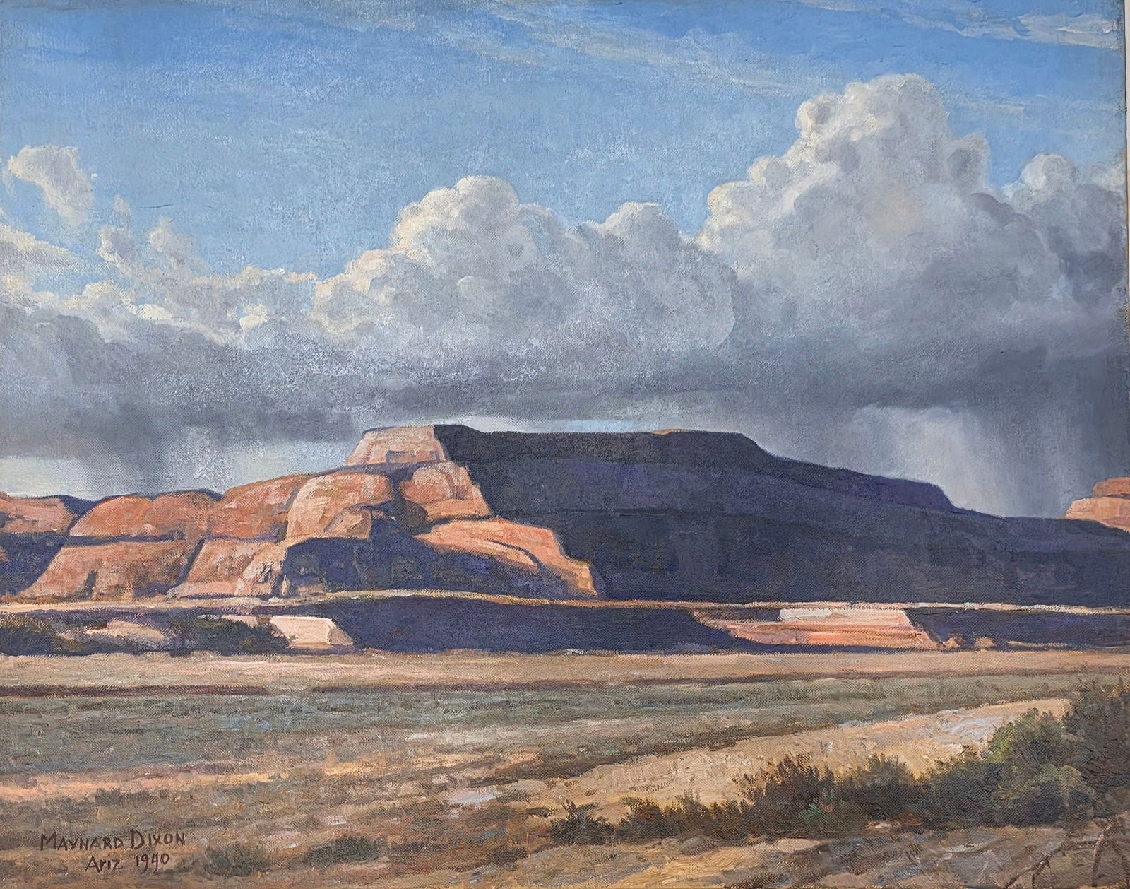 Maynard Dixon was an American artist. He was known for his paintings, and his body of work focused - MJ Auction Gallery - Painting
