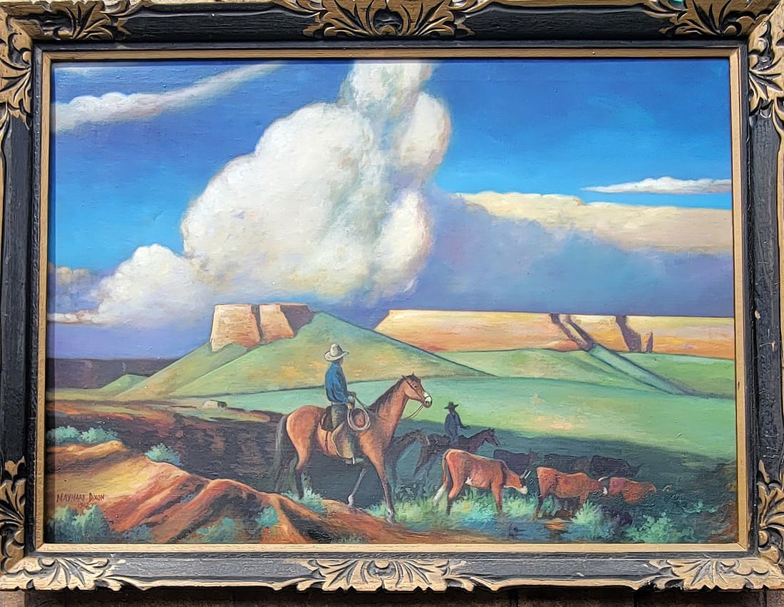 Maynard Dixon was an American artist. He was known for his paintings, and his body of work focused - MJ Auction Gallery - Painting