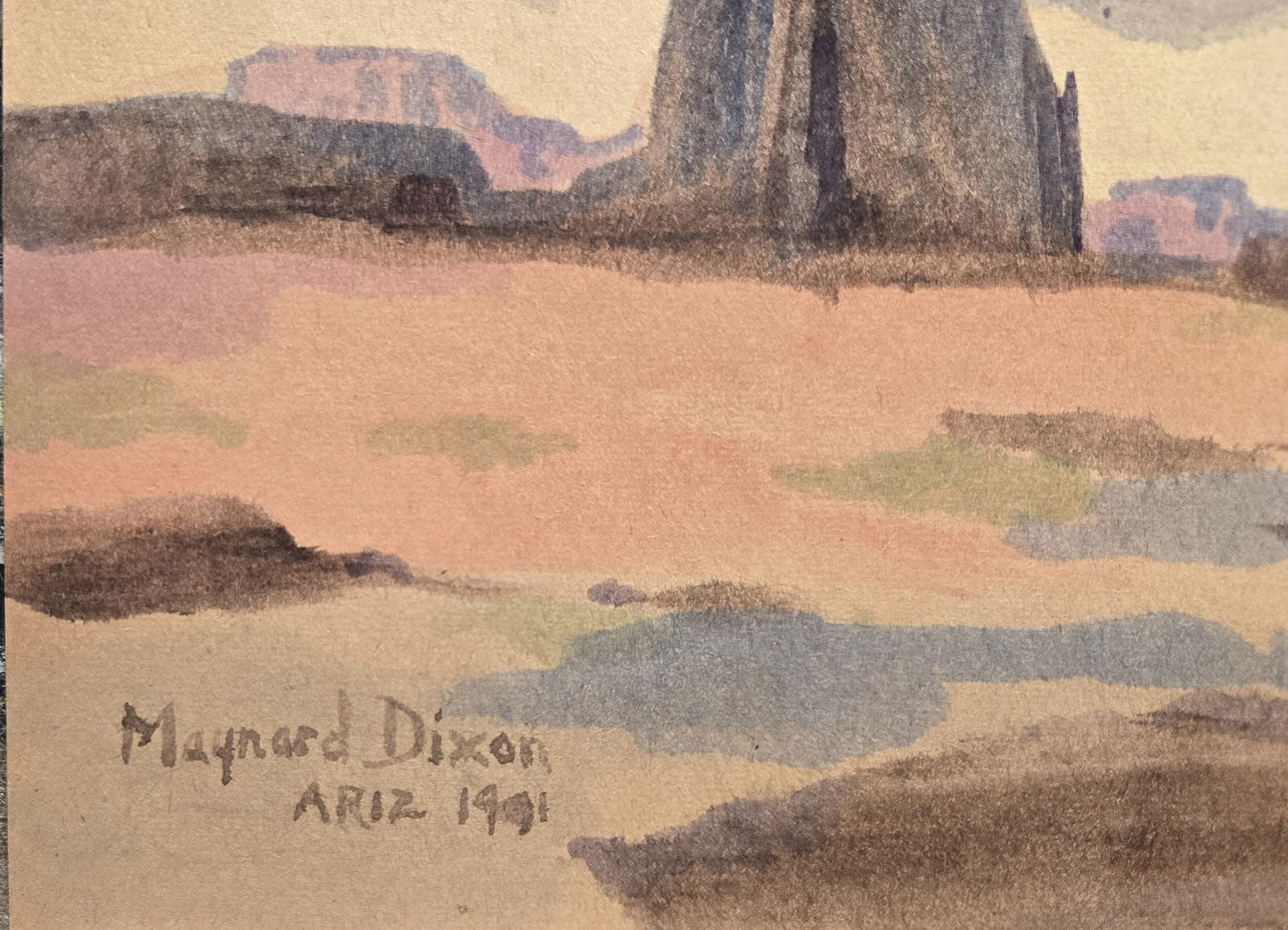 Maynard Dixon was an American artist. He was known for his paintings, and his body of work focused - MJ Auction Gallery - Painting