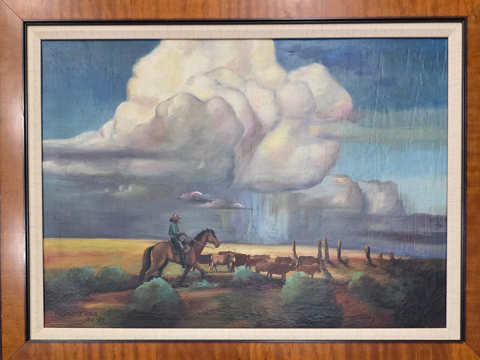 Maynard Dixon,(January 24, 1875 â€“ November 11, 1946) was an American artist. was an American - MJ Auction Gallery - Painting