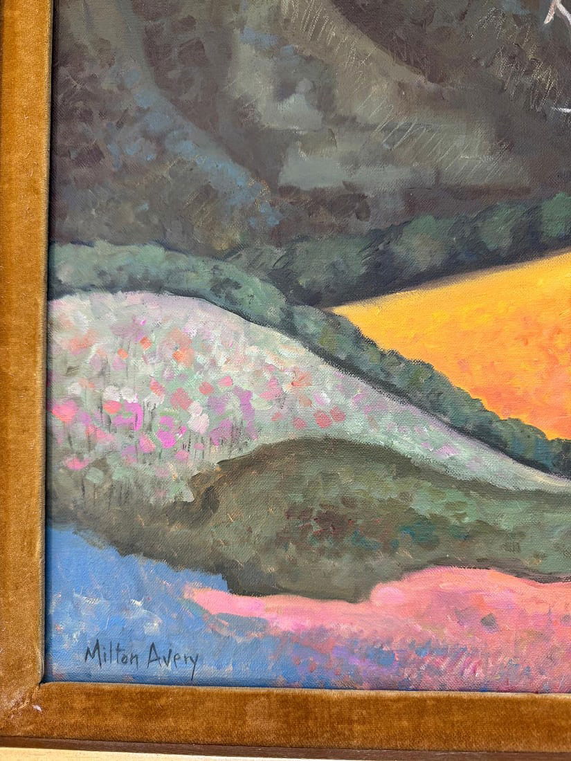 Milton Clark Avery was an American modern painter. Born in Altmar, New York, he moved to Connecticut - MJ Auction Gallery - Painting