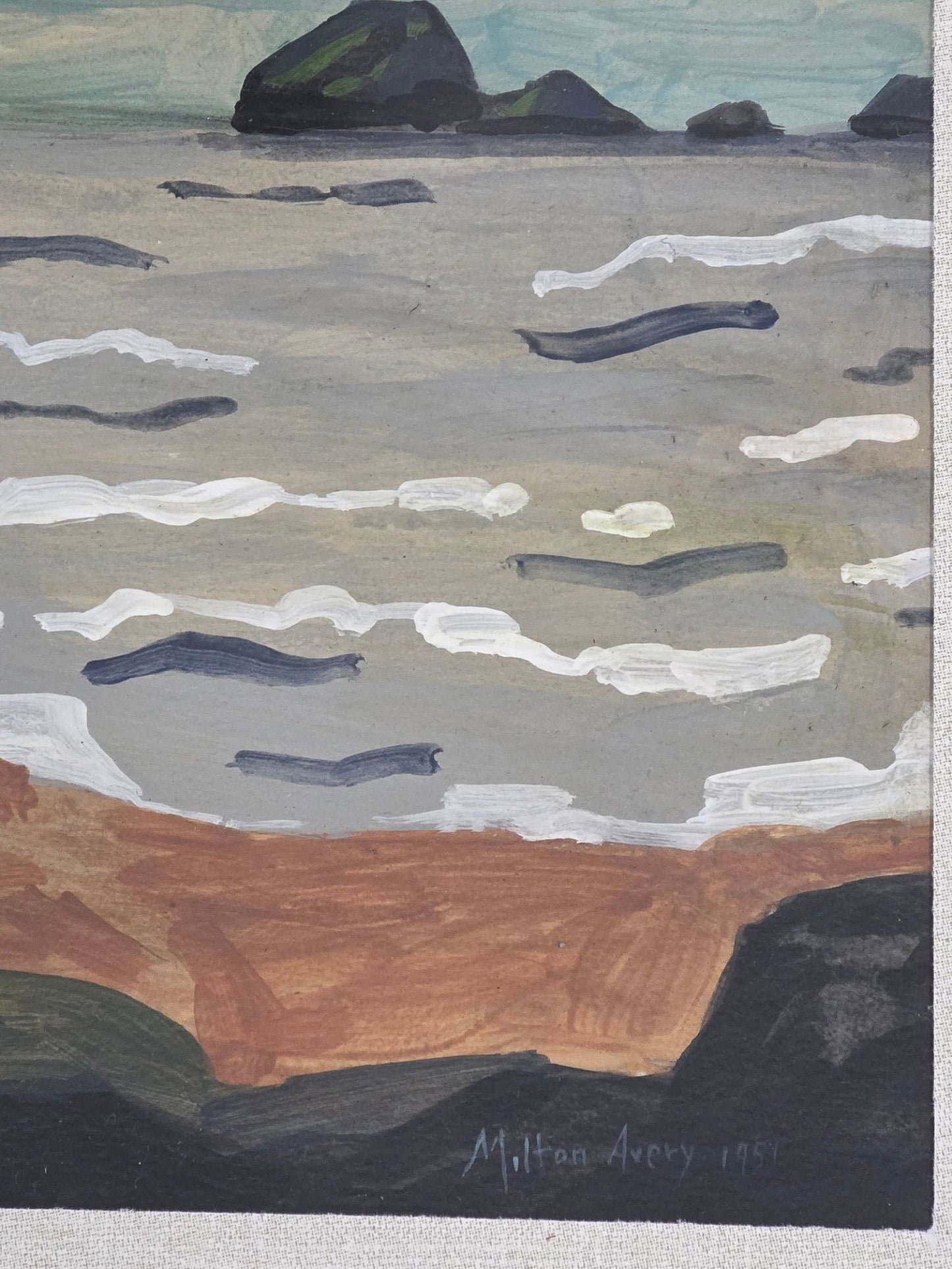 Milton Clark Avery was an American modern painter. Born in Altmar, New York, he moved to Connecticut - MJ Auction Gallery - Painting