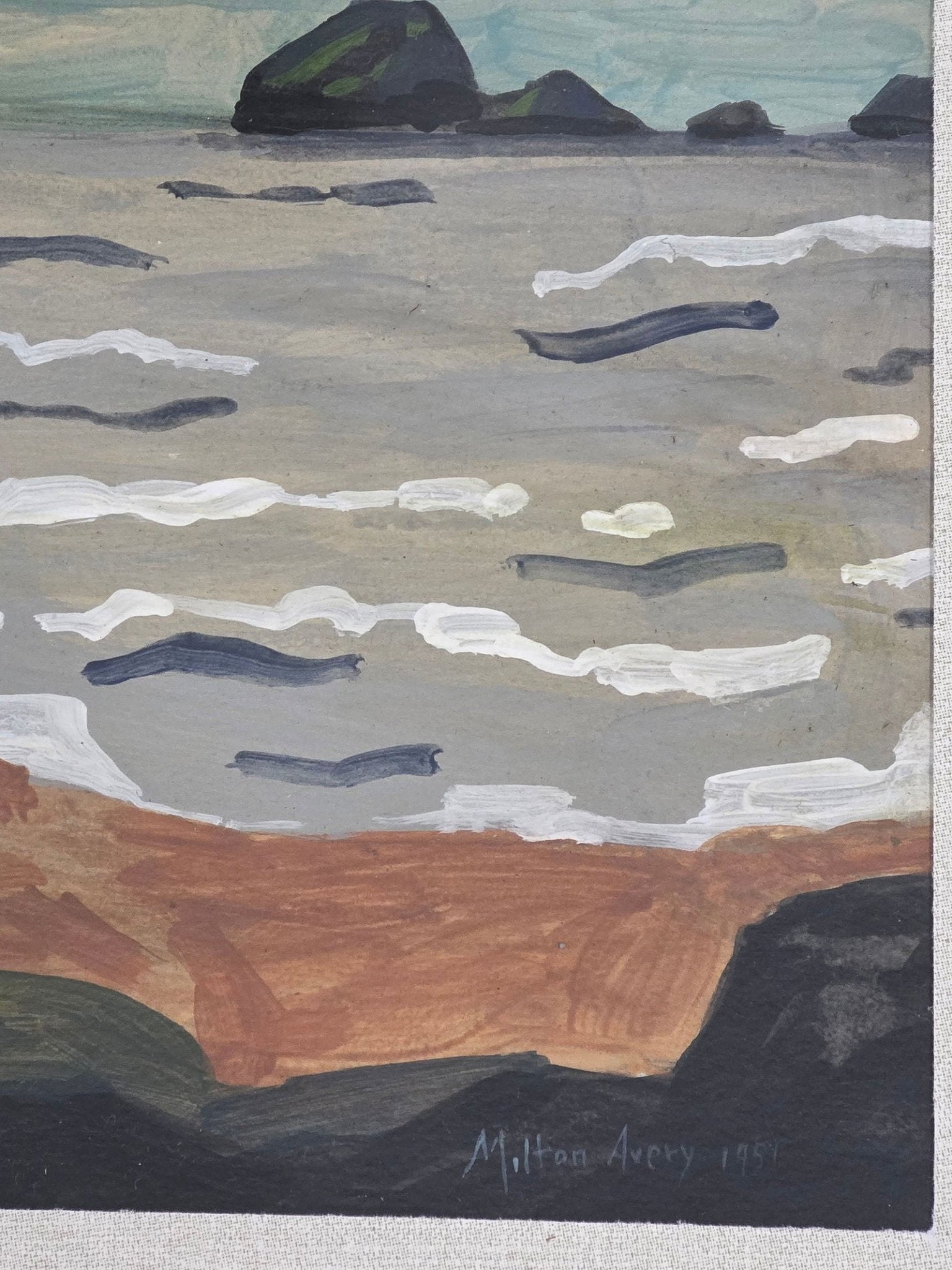 Milton Clark Avery was an American modern painter. Born in Altmar, New York, he moved to Connecticut - MJ Auction Gallery - Painting