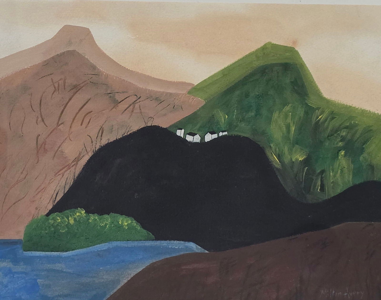 Milton Clark Avery was an American modern painter. Born in Altmar, New York, he moved to Connecticut - MJ Auction Gallery - Painting