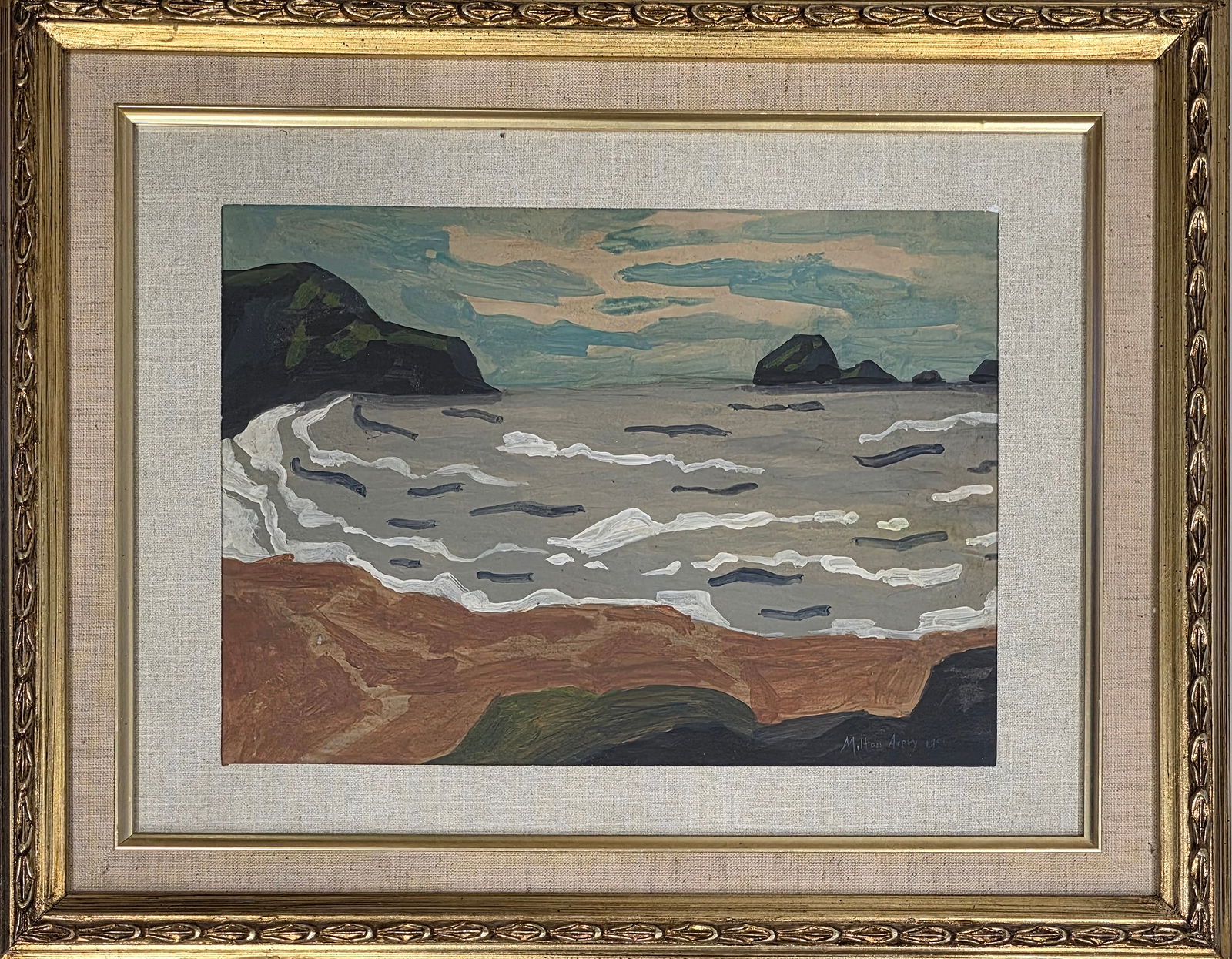 Milton Clark Avery was an American modern painter. Born in Altmar, New York, he moved to Connecticut - MJ Auction Gallery - Painting