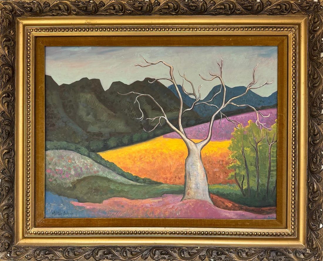 Milton Clark Avery was an American modern painter. Born in Altmar, New York, he moved to Connecticut - MJ Auction Gallery - Painting
