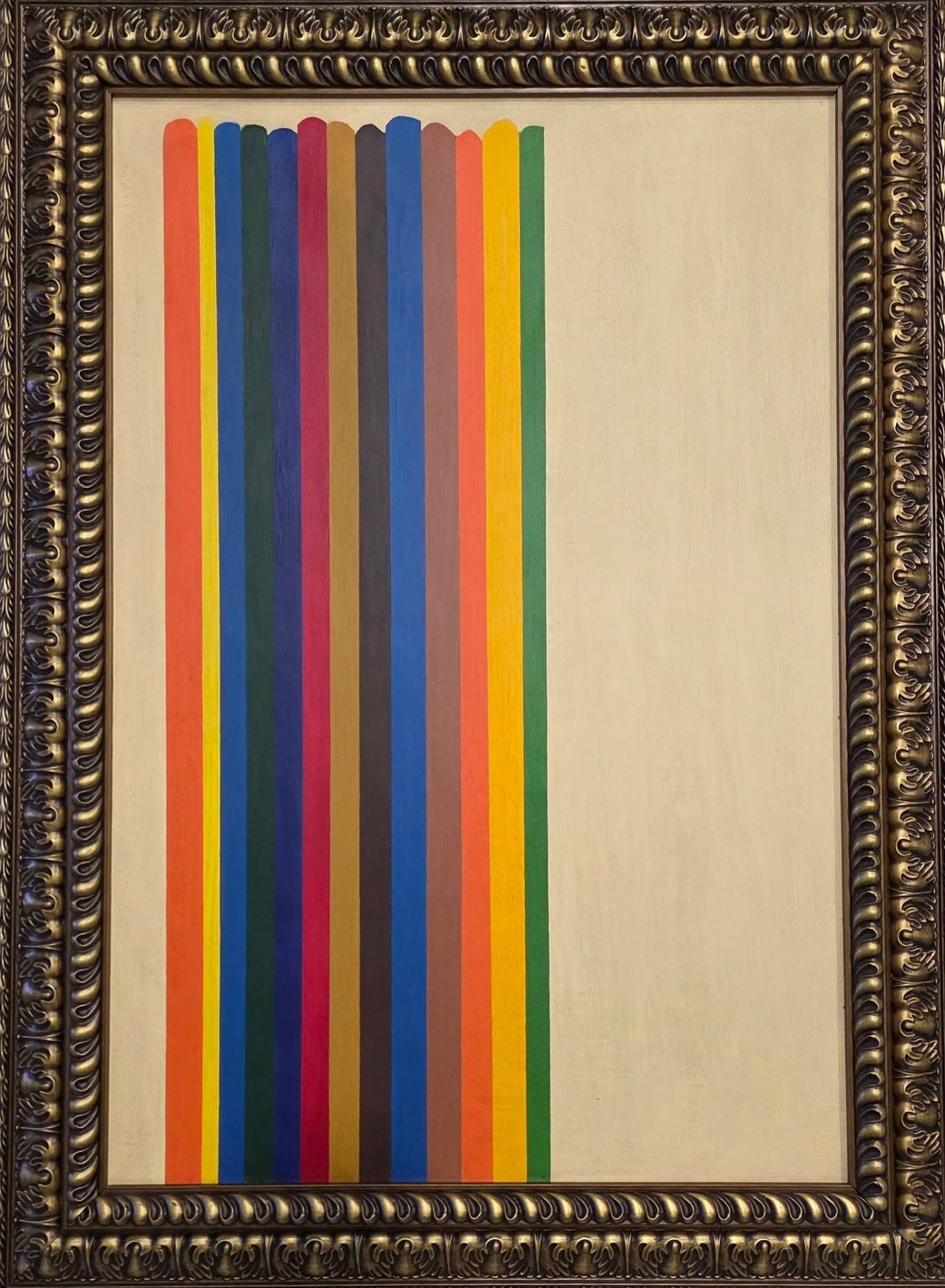 Morris Louis Bernstein, known professionally as Morris Louis, was an American painter. During the - MJ Auction Gallery - Painting
