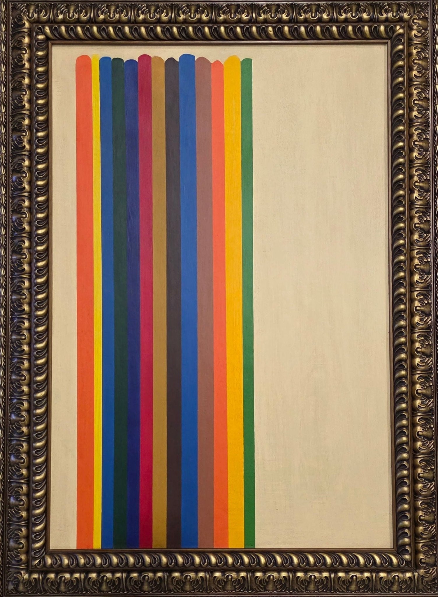 Morris Louis Bernstein, known professionally as Morris Louis, was an American painter. During the - MJ Auction Gallery - Painting