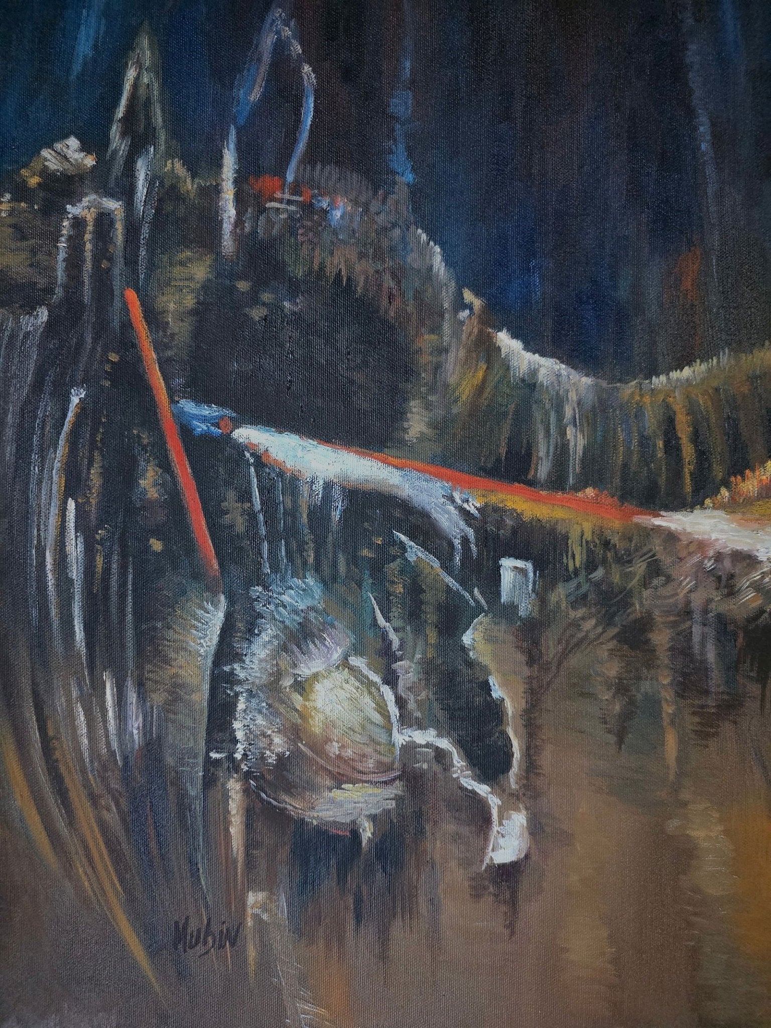 Mübin OrhonTurkish, 1924–1981Born in 1924, Istanbul, Mübin Orhon has graduated from the Faculty - MJ Auction Gallery - Painting