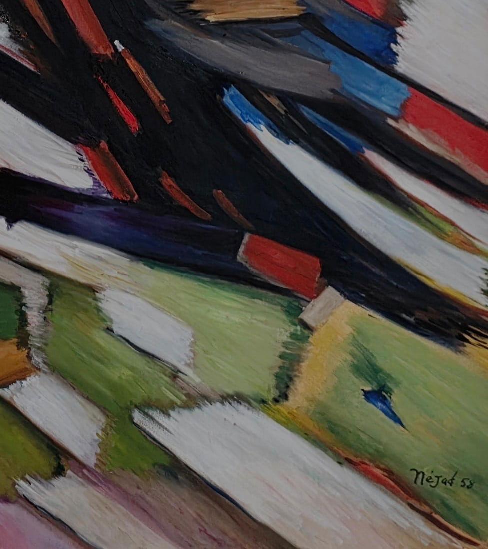 Nejad Melih Devrim was active/lived in Turkey, France . Born to a highly educated family of artists - MJ Auction Gallery - Painting