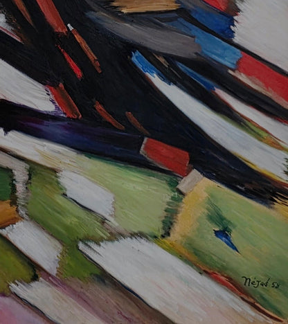 Nejad Melih Devrim was active/lived in Turkey, France . Born to a highly educated family of artists - MJ Auction Gallery - Painting
