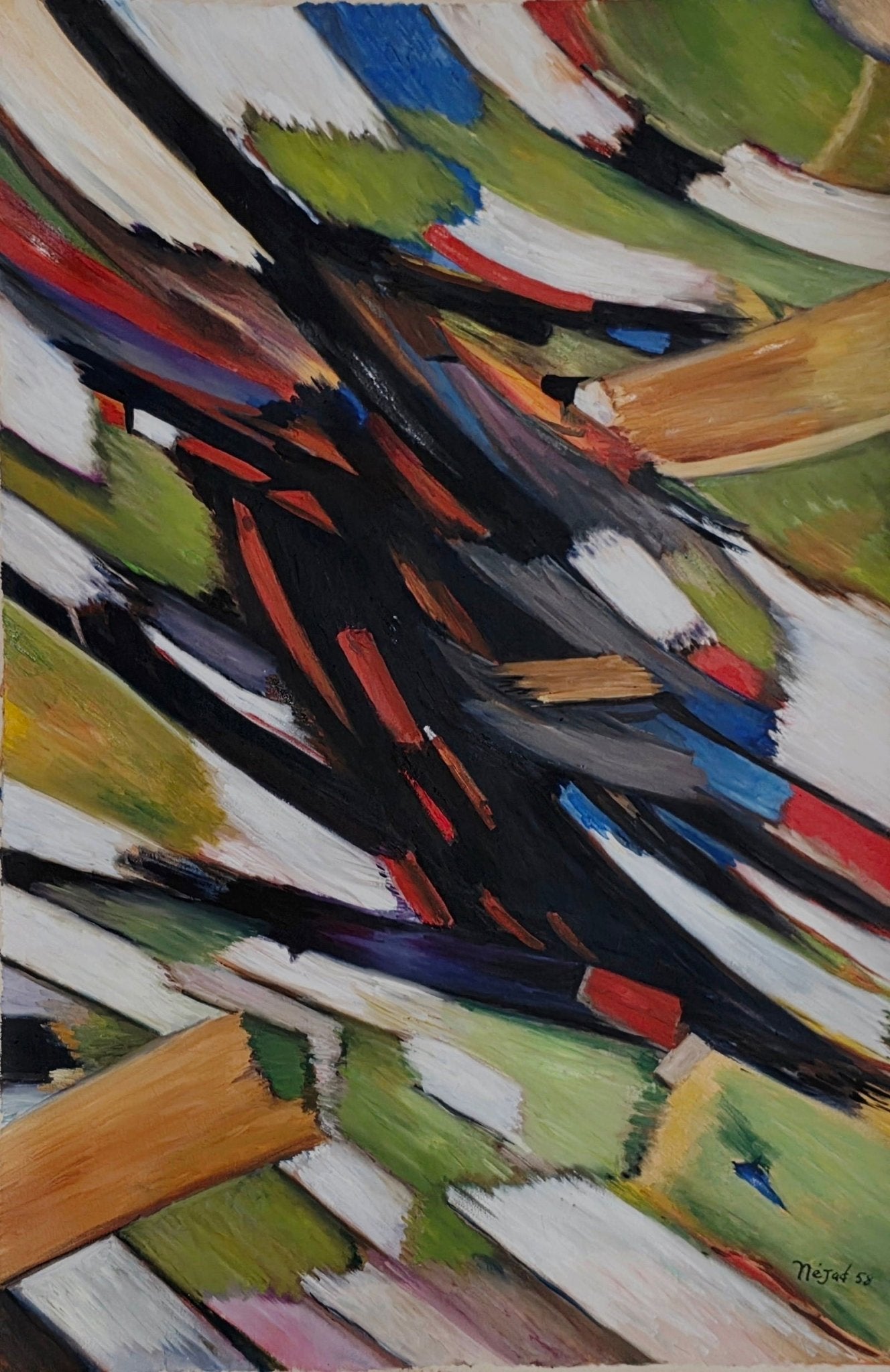 Nejad Melih Devrim was active/lived in Turkey, France . Born to a highly educated family of artists - MJ Auction Gallery - Painting
