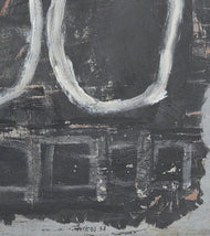 Nikos Kessanlis was taught by Spyropoulos and Nikolaou (1944-1948) and studied at the Athens School