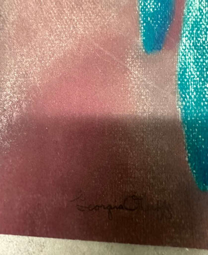 Pastel Landscape with Trees (Georgia O'Keeffe) - MJ Auction Gallery - Painting