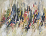 Peter Brüning (1929, Düsseldorf – 1970, Ratingen), painter and object artist, combines the