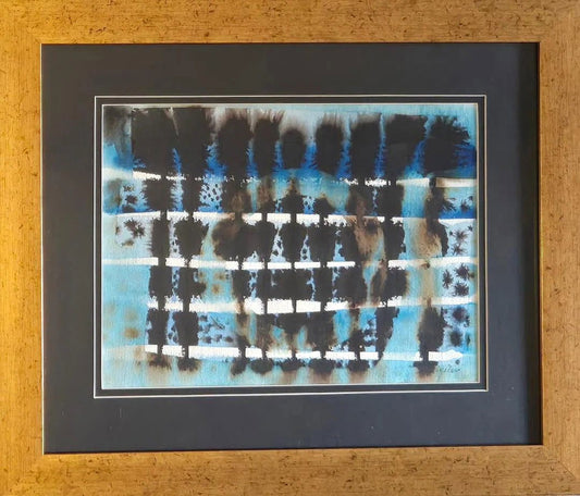 Pierre Soulages was a French painter, printmaker, and sculptor. In 2014, President François - MJ Auction Gallery - Painting