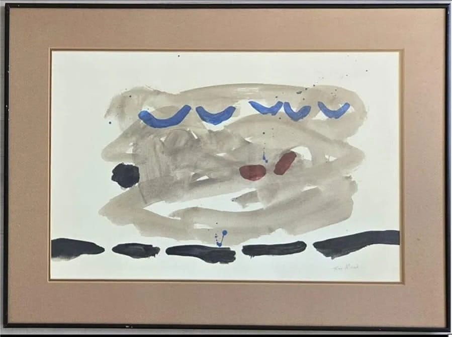 Ray Mead was a Canadian abstract expressionist painter and a member of the artists group known as Pa - MJ Auction Gallery - Painting