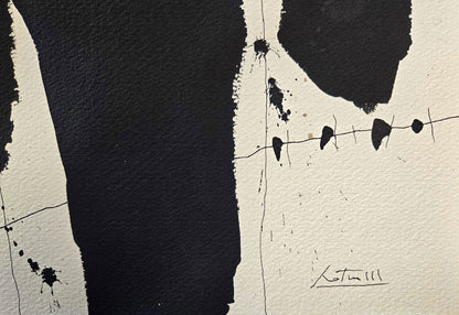 Robert Motherwell was an American abstract expressionist painter, printmaker, and editor of The Dada - MJ Auction Gallery - Painting