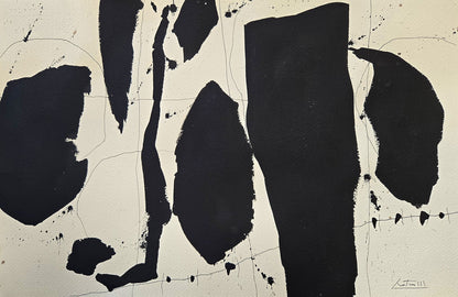 Robert Motherwell was an American abstract expressionist painter, printmaker, and editor of The Dada - MJ Auction Gallery - Painting