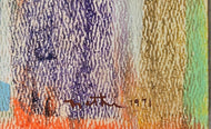 Robert Natkin was an American abstract painter. His large-scale, dynamic paintings were layered with