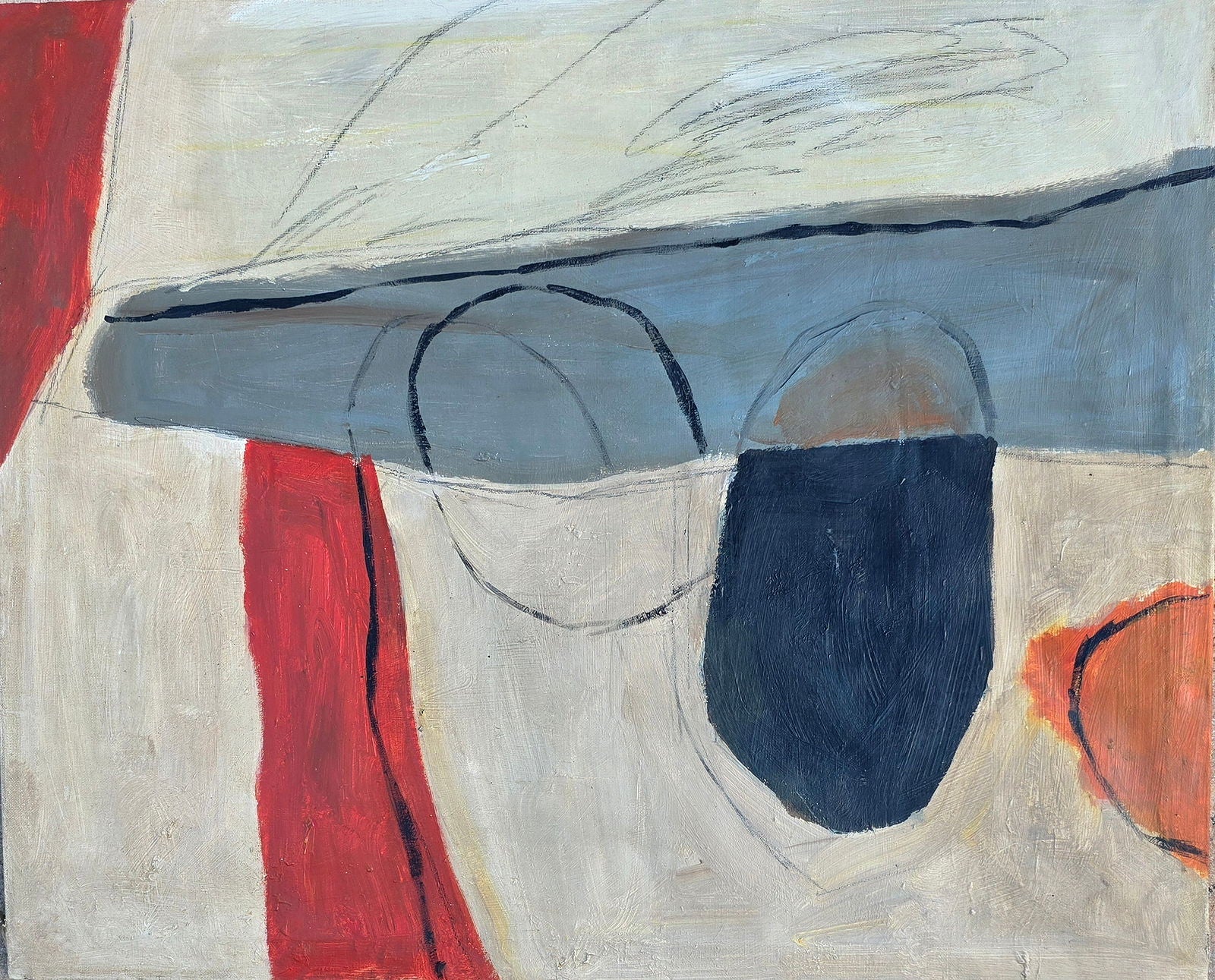 Roger Hilton CBE was a pioneer of abstract art in post - Second World War Britain. Often associated wi - MJ Auction Gallery - Painting