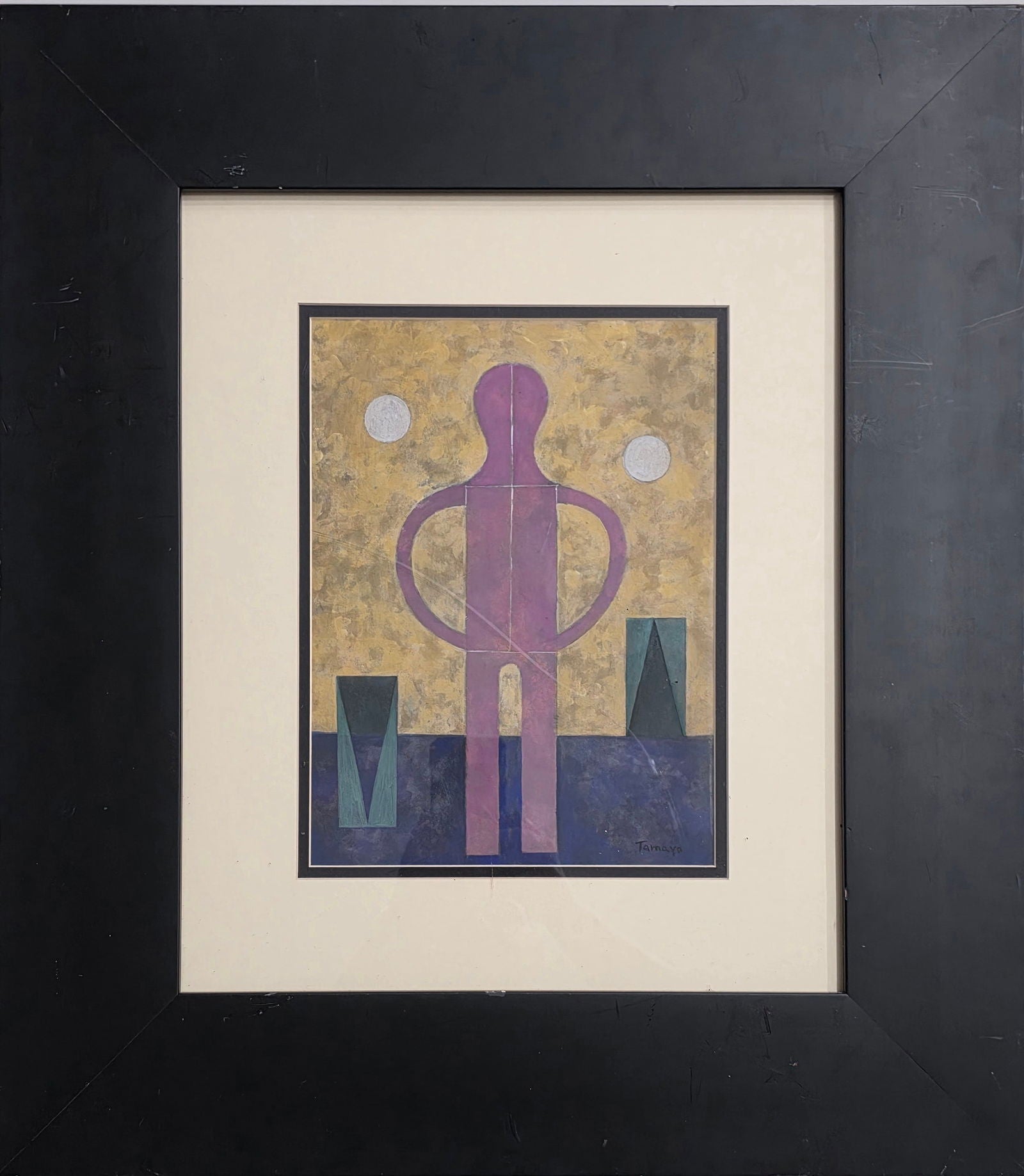 Rufino Tamayo was a Mexican painter of Zapotec heritage, born in Oaxaca de Juárez, Mexico. Tamayo - MJ Auction Gallery - Painting