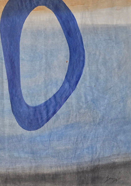 Rupprecht Geiger was a German abstract painter and sculptor. Throughout his career, he favored - MJ Auction Gallery - Painting