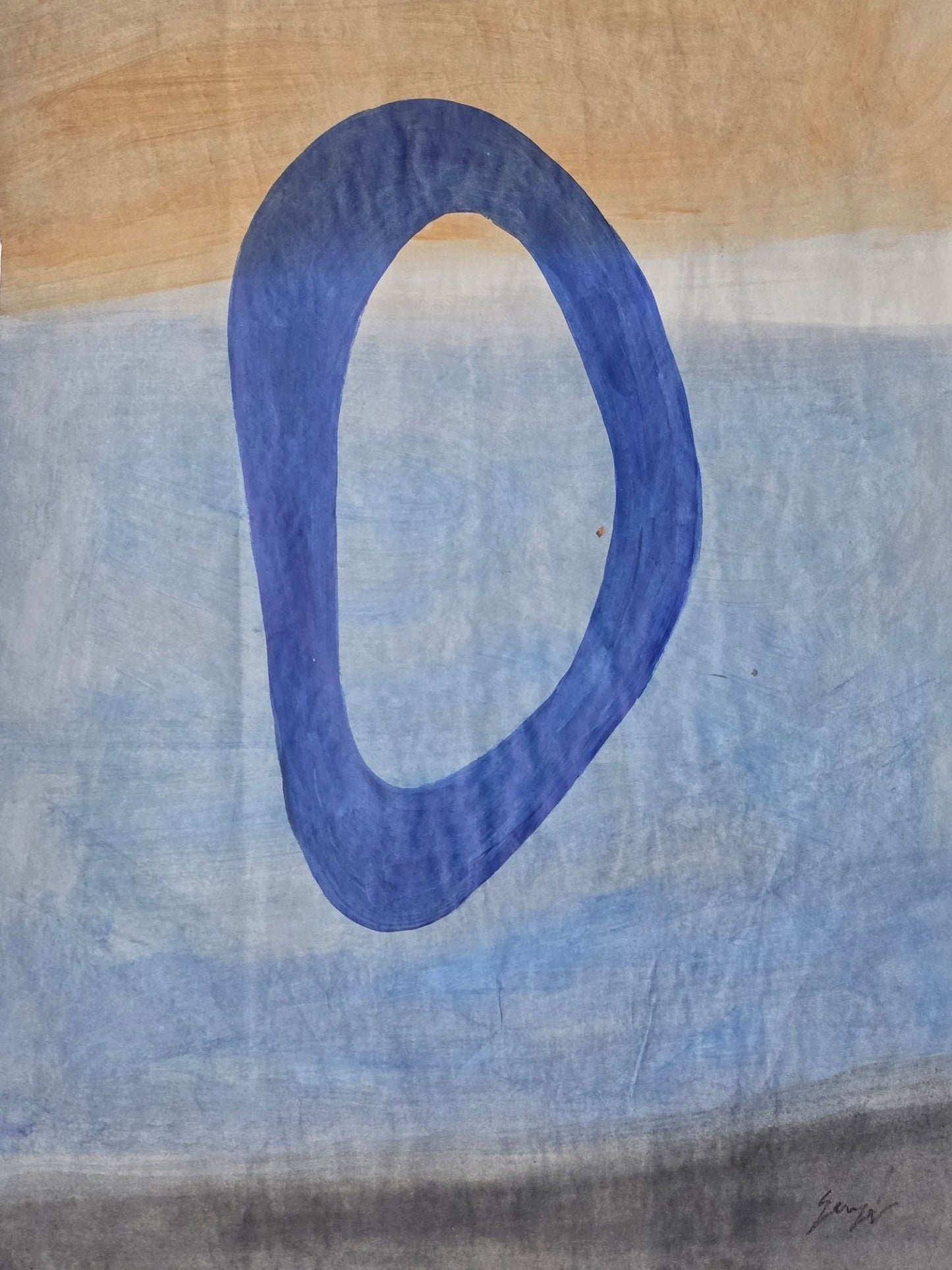 Rupprecht Geiger was a German abstract painter and sculptor. Throughout his career, he favored - MJ Auction Gallery - Painting