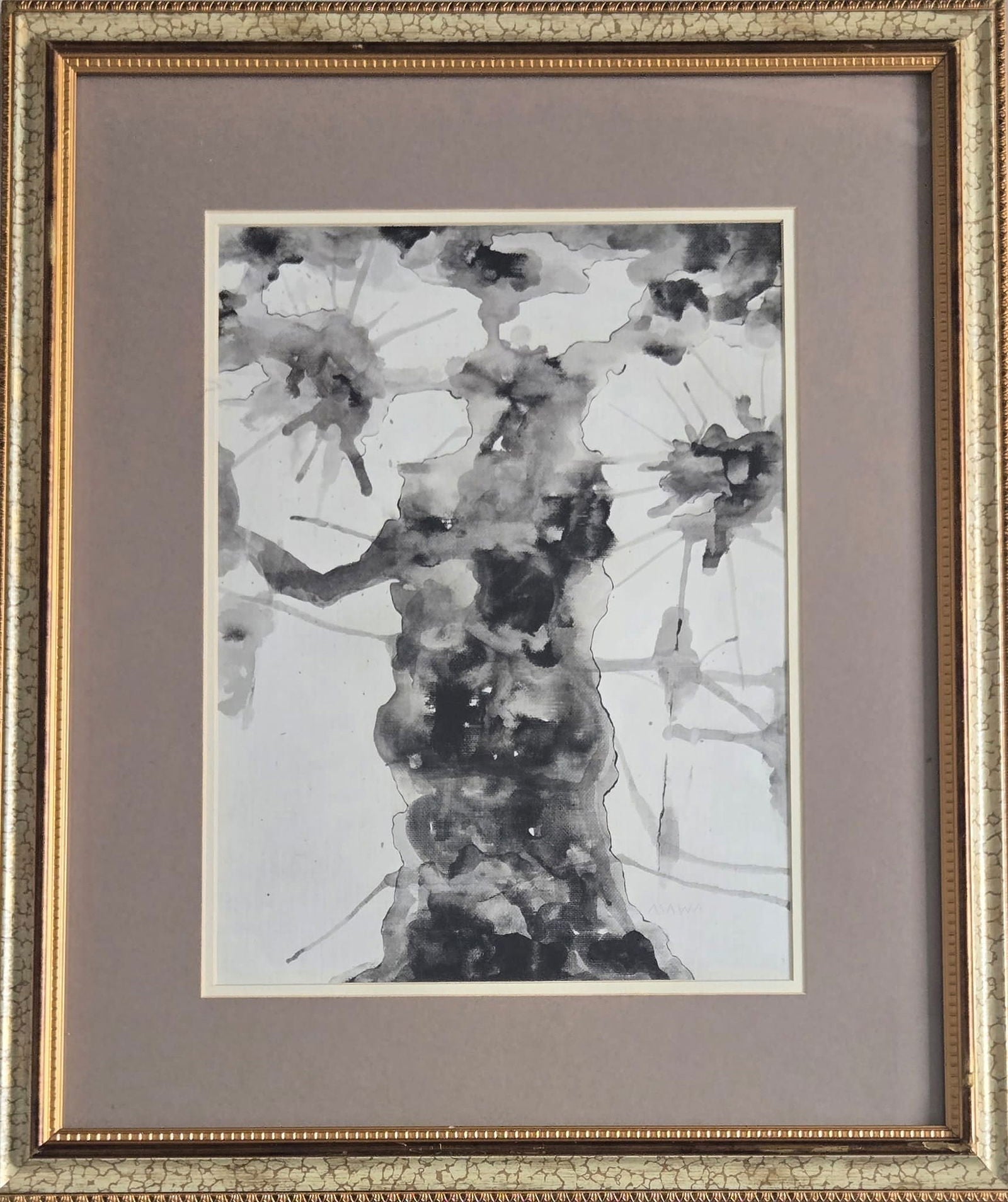 Ruth Aiko Asawa was an American modernist artist known primarily for her abstract looped - wire - MJ Auction Gallery - Painting