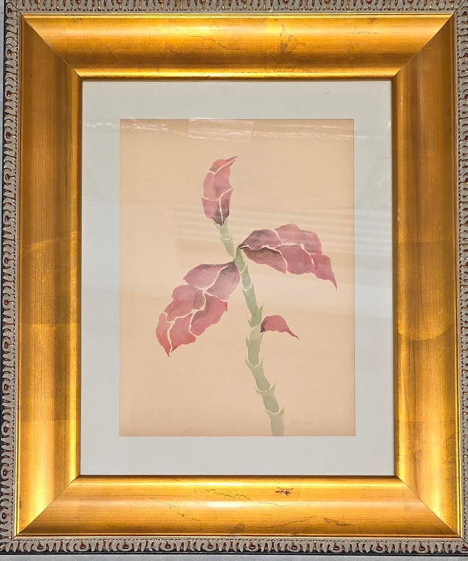 Ruth Aiko Asawa was an American modernist artist known primarily for her abstract looped - wire sculpt - MJ Auction Gallery - Painting
