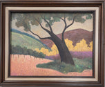 Sally Michel Avery was an artist and illustrator who created modernist paintings of abstracted
