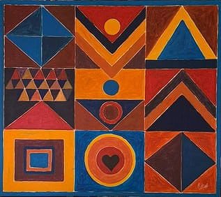 Sayed Haider Raza LH was an Indian painter who lived and worked in France for most of his career. - MJ Auction Gallery - Painting