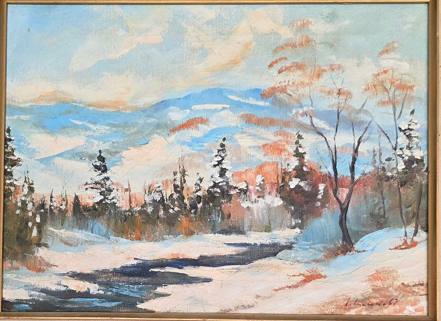 Sergey Shishko spent his early childhood in the small town of Nosivko, Ukraine northeast of Kiev - MJ Auction Gallery - Painting