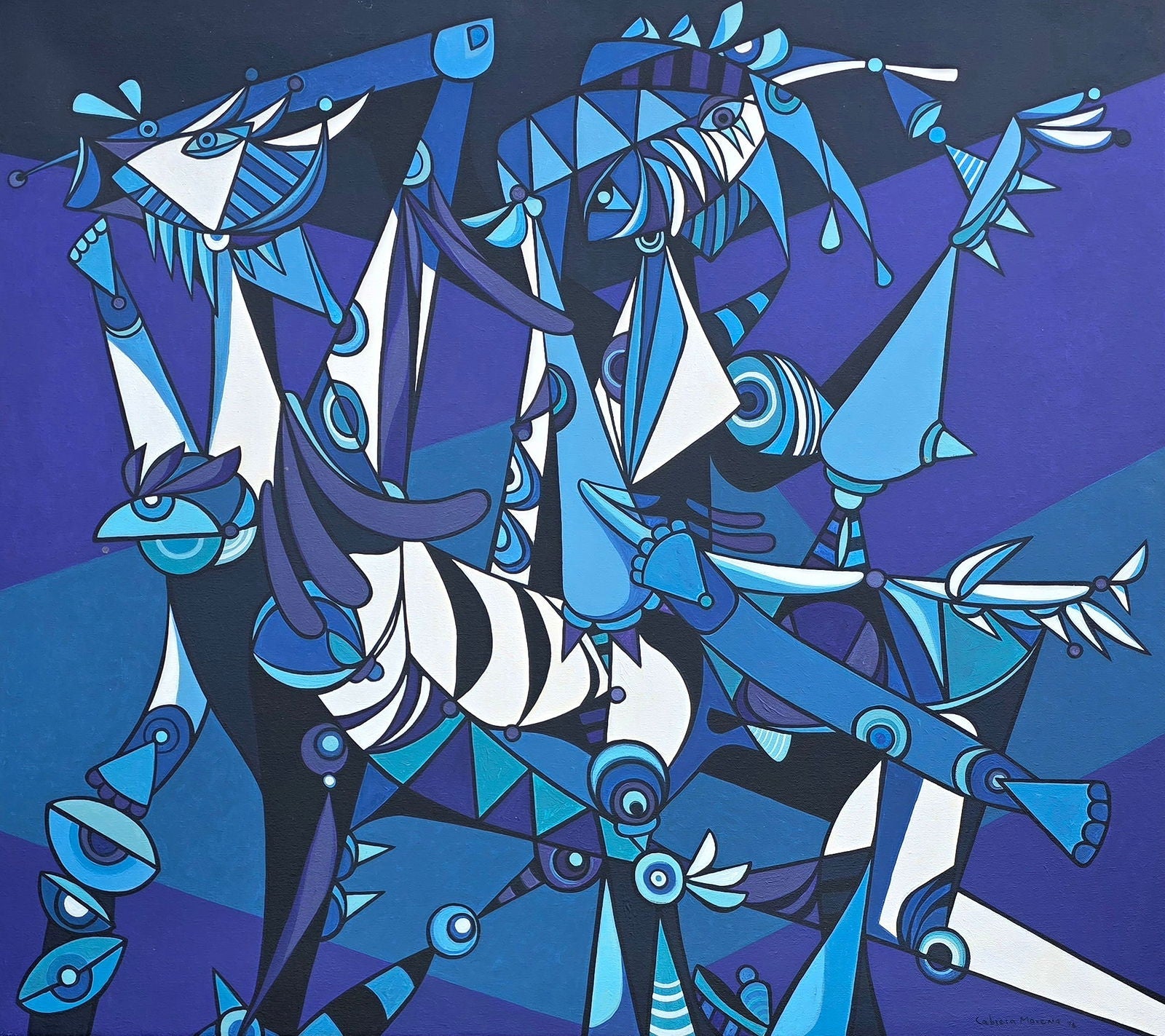 Servando Cabrera Moreno was a Cuban painter. A supporter of the Cuban Revolution, he created many pa - MJ Auction Gallery - Painting