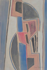 Sir TerryFrost was a British abstract artist, who worked in Newlyn, Cornwall. F