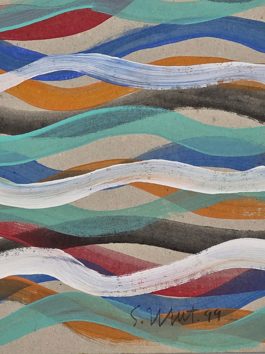 Solomon "Sol" LeWitt (September 9, 1928 – April 8, 2007) was an American artist linked to various - MJ Auction Gallery - Painting