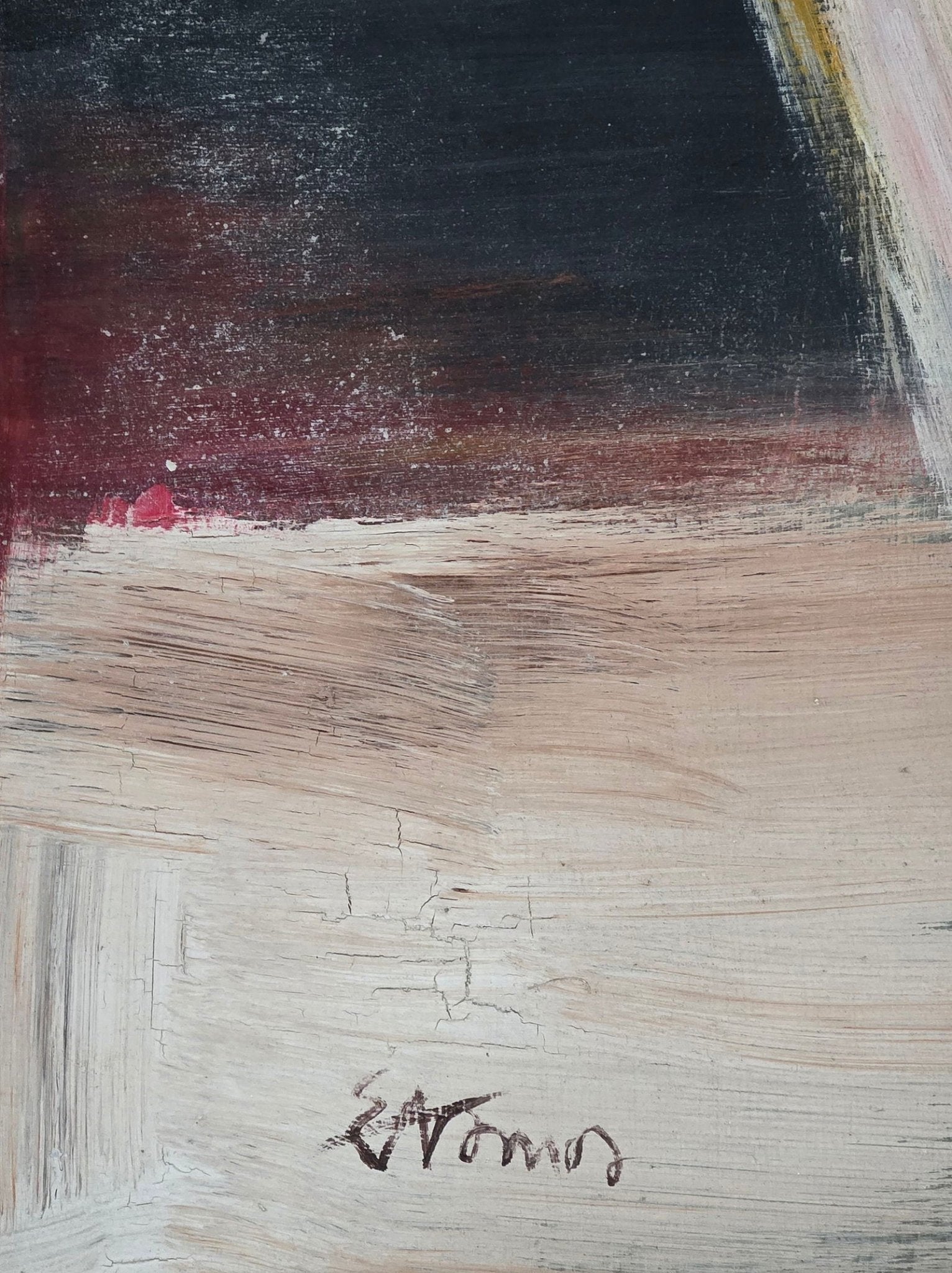 Theodoros Stamos was a Greek - American painter. He is one of the youngest painters of the original - MJ Auction Gallery - Painting