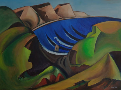 Thomas Hart Benton (American, 1889–1975) was an American painter, muralist, and printmaker. - MJ Auction Gallery - Painting