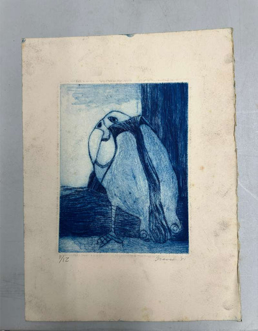 Unknown Title (Morris Graves) - MJ Auction Gallery - Painting