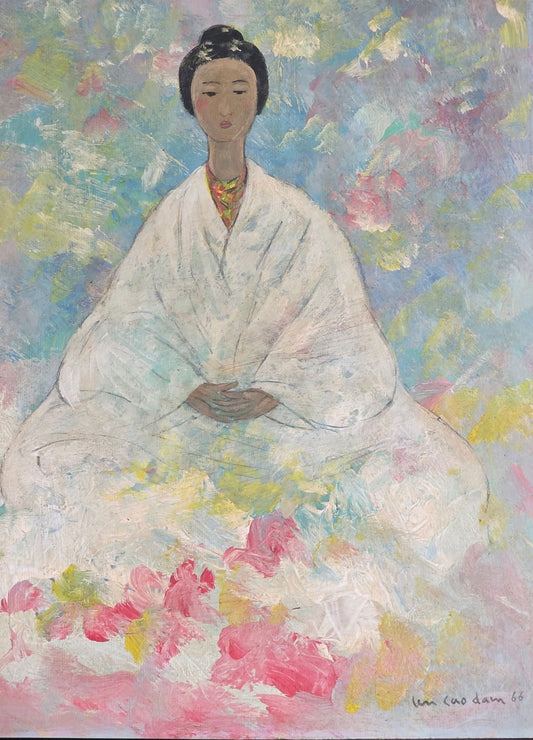V? Cao ?àm was a Vietnamese painter. He was one of the alumni of Victor Tardieu's École des - MJ Auction Gallery - Painting