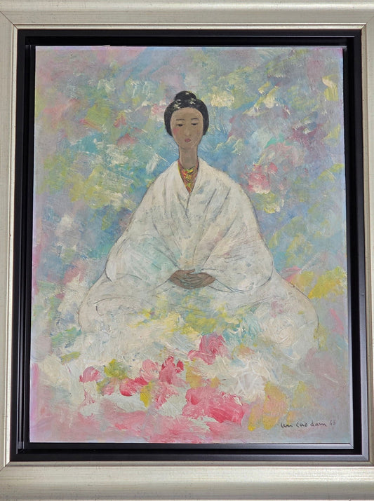 V? Cao ?àm was a Vietnamese painter. He was one of the alumni of Victor Tardieu's École des - MJ Auction Gallery - Painting