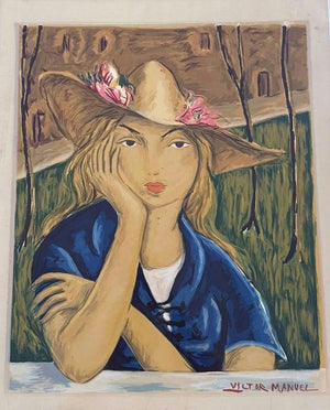 Víctor Manuel García Valdés was a Cuban painter. He was an early member of the "Vanguardia"