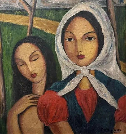 Víctor Manuel García Valdes was a Cuban painter. He was an early member of the "Vanguardia" - MJ Auction Gallery - Painting