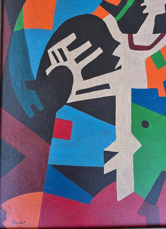 Walter Quirt was an American artist. He was employed by WPA Federal Arts Project for seven years. He - MJ Auction Gallery - Painting