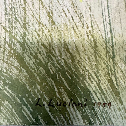 Watercolor Landscape (L. Lucioni) - MJ Auction Gallery - Painting
