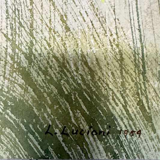 Watercolor Landscape (L. Lucioni) - MJ Auction Gallery - Painting