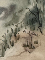 Watercolor Landscape (Paul Nash)
